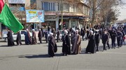 تصاویر/ دسته عزاداری به مناسبت شهادت امام کاظم علیه السلام در سلماس