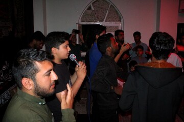 تصاویر/ مراسم عزاداری شهادت امام کاظم (ع) در مدرسه علمیه مولود کعبه (ع) شهرستان جاسک