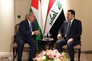 عراقی وزیراعظم نے مسئلۂ فلسطین سے متعلق عراق کے مضبوط اور اصولی مؤقف پر تاکید کی
