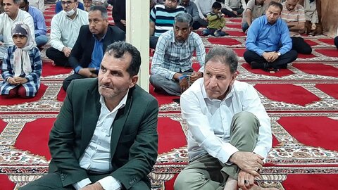 تصاویر/ اقامه نماز جمعه ۲۸بهمن شهرستان قشم