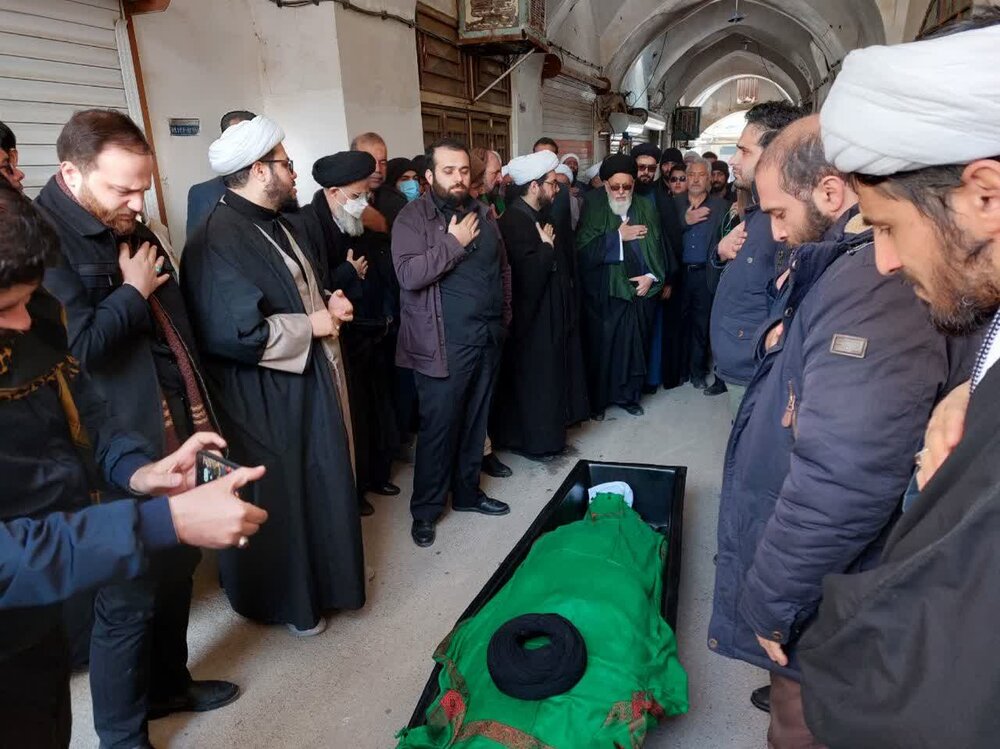 مراسم تشییع پیکر حجتالاسلام مدرسی مصلا مراسم تشییع پیکر حجتالاسلام مدرسی مصلا