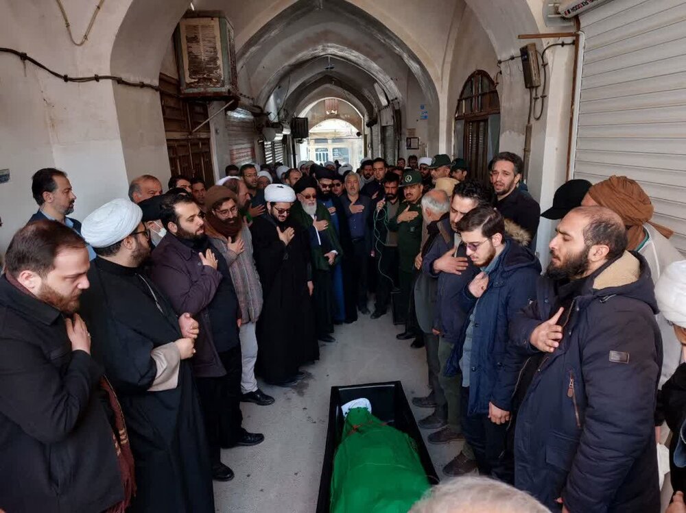 مراسم تشییع پیکر حجتالاسلام مدرسی مصلا مراسم تشییع پیکر حجتالاسلام مدرسی مصلا