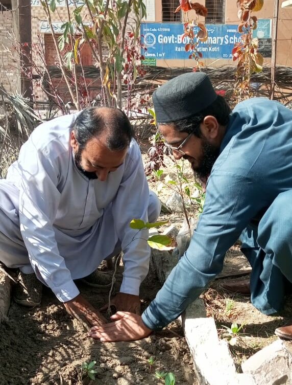 اصغریہ علم و عمل تحریک کی جانب سے شجرکاری مہم کا آغاز