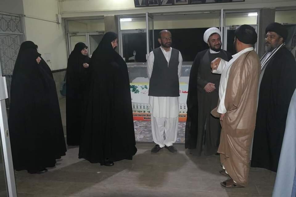 جامعۃ الزہراء قم المقدسہ ایران کی وائس چانسلر کا وفد کے ہمراہ حوزہ علمیہ جامعۃ المنتظر لاہور پاکستان کا دورہ