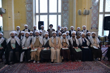 تصاویر/ آیین عمامه گذاری طلاب استان البرز