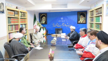 امضای تفاهم‌نامه بین حوزه علمیه و جمعیت هلال احمر استان یزد