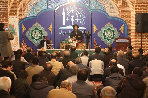 تصاویر/ محفل انس با قرآنِ طرح " سمیر" در اردبیل