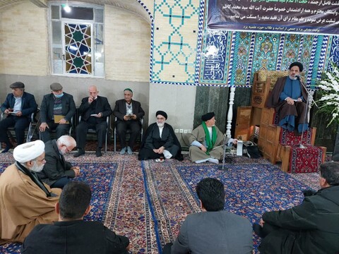 تصاویر/ مراسم ترحیم حجت الاسلام والمسلمین مدرسی در یزد