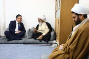 آية الله النجفي يستقبل سفير دولة اليابان في العراق والوفد المرافق له
