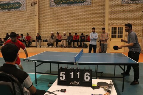 تصاویر/ افتتاحیه مسابقات ورزشی طلاب مدارس علمیه هرمزگان در بندرعباس