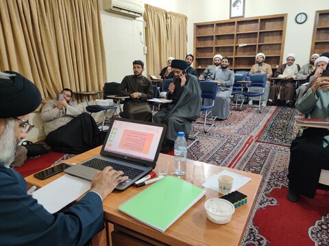 تصاویر/ طرح غیرمتمرکز مهارت افزایی اساتید حوزه علمیه خوزستان