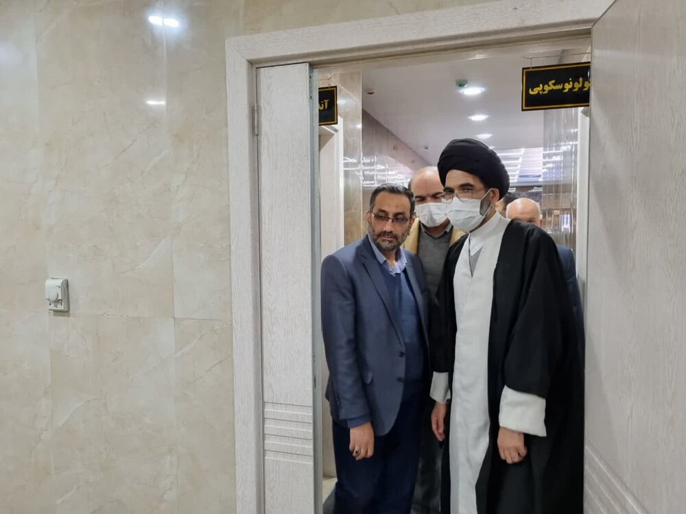 افتتاح مرکز پیشگیری و تشخیص زودهنگام سرطان آیت الله امامت در کاشان + عکس