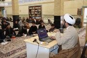تصاویر/ جلسات جهاد تبیین در حوزه علمیه حضرت ولی عصر(عج) بناب