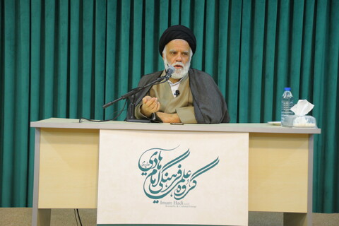 تصاویر/نشست علمی باموضوع"سنجش محتوایی حدیث،چرایی وچگونگی"درموسسه امام هادی«ع»