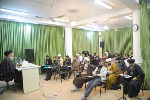تصاویر/نشست علمی باموضوع"سنجش محتوایی حدیث،چرایی وچگونگی"درموسسه امام هادی«ع»