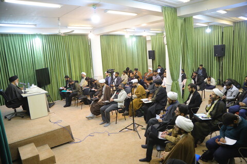 تصاویر/نشست علمی باموضوع"سنجش محتوایی حدیث،چرایی وچگونگی"درموسسه امام هادی«ع»