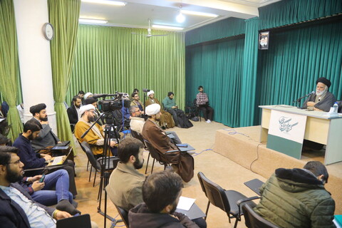تصاویر/نشست علمی باموضوع"سنجش محتوایی حدیث،چرایی وچگونگی"درموسسه امام هادی«ع»