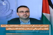 تصمیم/ حماس تستنكر استجابة السلطة الفلسطينية لطلب أمريكي بسحب إدانة الاستيطان