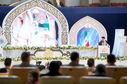 رئیس جمهور در اختتامیه سی و نهمین دوره مسابقات بین‌المللی قرآن