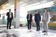 وزیر ارتباطات به شهدای کرمانشاه ادای احترام کرد