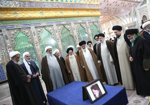 تصاویر/ تجدید میثاق اعضای مجلس خبرگان رهبری با آرمان‌های امام خمینی(ره)