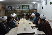تصاویر/ نشست معاون پژوهش حوزه های علمیه کشور با مدیر و معاونین حوزه علمیه کردستان
