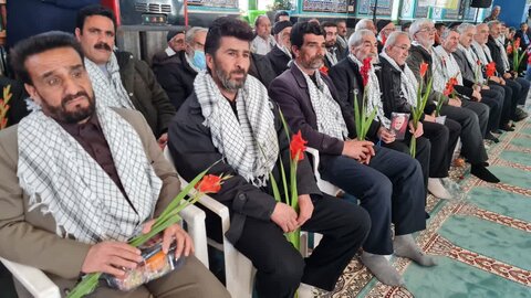 تصاویر /یادواره شهدای سگز آباد با حضور مدیر حوزه علمیه استان قزوین -عکس روح الله میرزایی