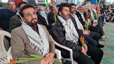 تصاویر /یادواره شهدای سگز آباد با حضور مدیر حوزه علمیه استان قزوین -عکس روح الله میرزایی