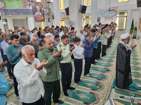 تصاویر/ اقامه نماز جمعه در شهر آبدان