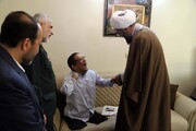 تصاویر / دیدار امام جمعه همدان با جانبازان ۷۰ درصد