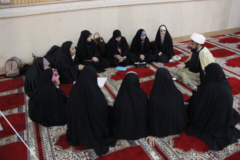 تصاویر / اختتامیه رویداد تشکیلاتی دختران حاج قاسم در قزوین -عکس حسین حاجی عزیزخانی