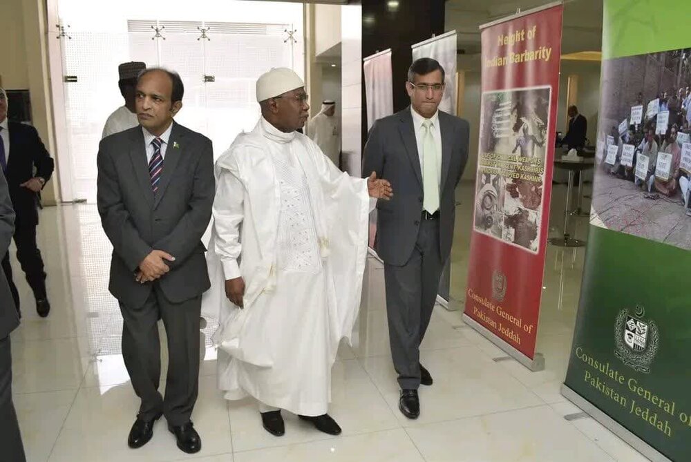 بازدید دبیرکل سازمان همکاری های اسلامی از نمایشگاه عکس جده