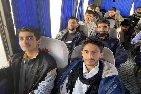 تصاویر/ اعزام طلاب مدرسه علمیه امام خمینی(ره) شهر کرمانشاه به راهیان نور