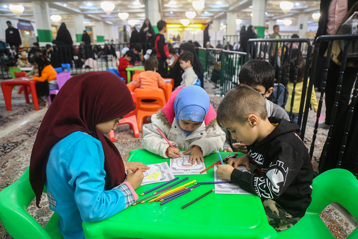 Photo/ "Children of Heaven" Program at Lady Masuma Holy Shrine