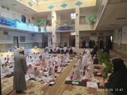 تصاویر/ جشن تکلیف دانش آموزان دختر در مدرسه علمیه ریحانة الرسول(س) ارومیه