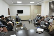 تصاویر/ جلسه مدیران و معاونین آموزش مدارس علمیه کردستان