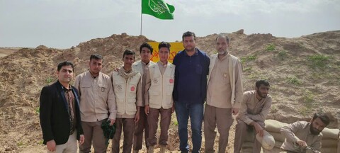 حال و هوای خدمت به زائران دفاع مقدس در یادمان فکه خوزستان