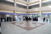 حضور مرکز رشد دانشگاه علوم پزشکی قم در نمایشگاه بین‌المللی زیست‌شناسی گیاهان دارویی