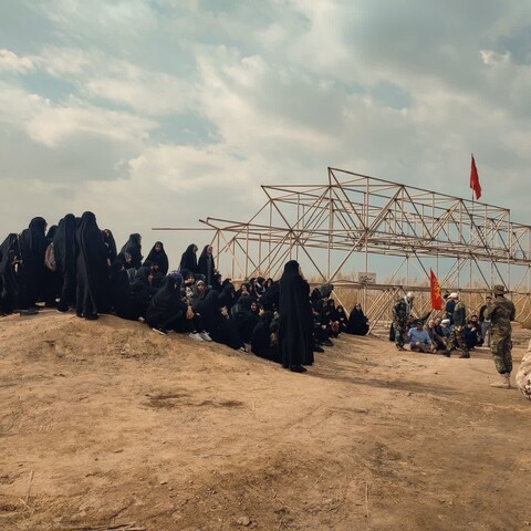تصاویر/ بازدید اولین گروه دانشجویان استان یزد از مناطق عملیاتی جنوب کشور