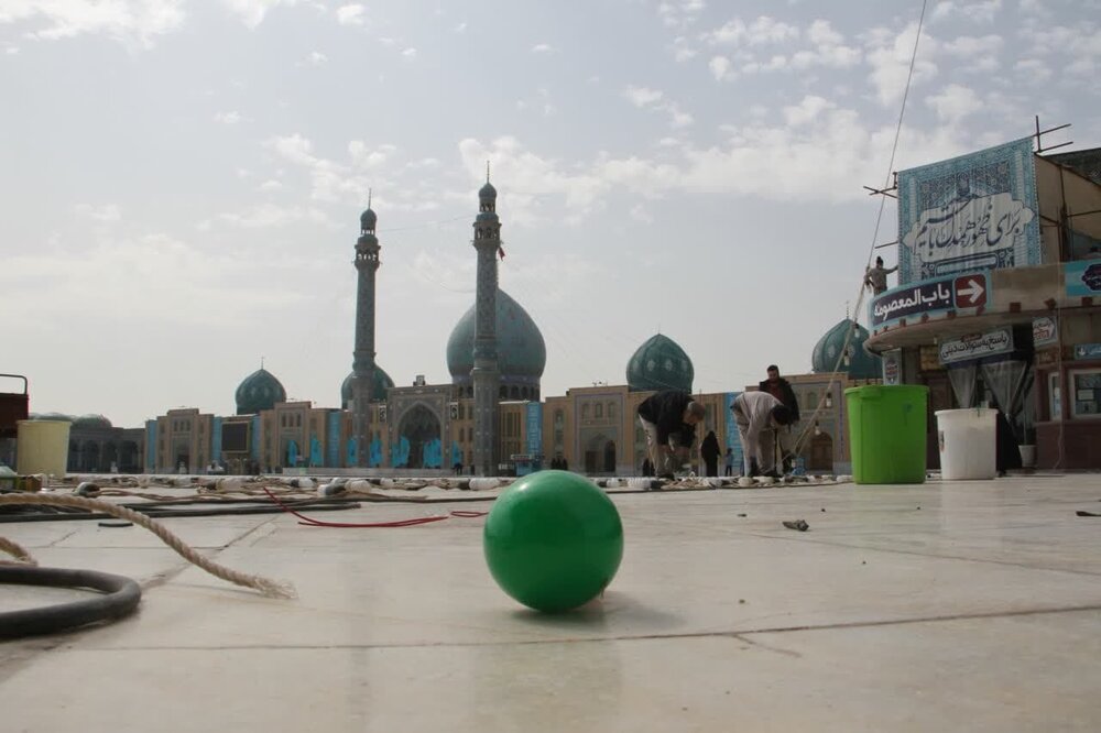 چراغانی ۱۵ کیلومتری به مناسبت جشن های نیمه شعبان انجام گرفت