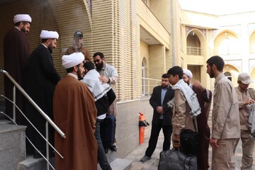 تصاویر/ اعزام طلاب مدرسه علمیه امام خامنه ای ارومیه به راهیان نور