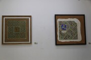 تصاویر/ بازدید رئیس سازمان تبلیغات اسلامی از نمایشگاه نقاشی تداعی