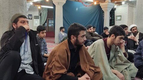 تصاویر / مراسم یادواره شهدا در مدرسه علمیه شیخ الاسلام قزوین عکس -ابوالفضل قاسمی