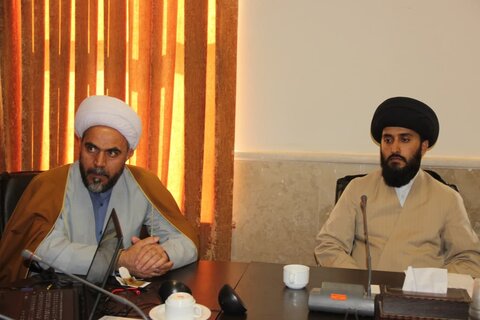 تصاویر/ حضور مدیر حوزه علمیه استان قزوین در جمع طلاب جهادی