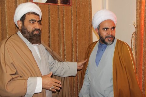 تصاویر/ حضور مدیر حوزه علمیه استان قزوین در جمع طلاب جهادی