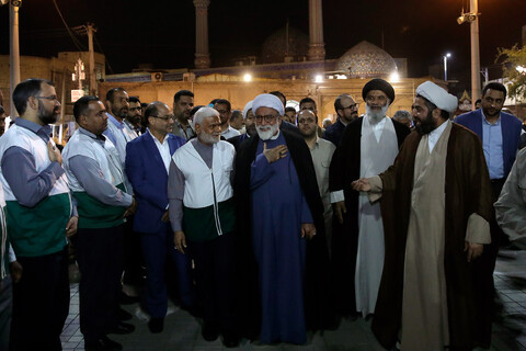 بازدید تولیت آستان قدس رضوی از بازارچه کارآفرینی "چهارشنبه های برکت رضوی"