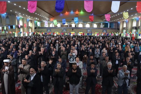 تصاویر/ نماز جمعه عبادی و سیاسی شهرستان سلماس