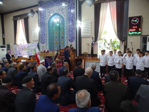 تصاویر/ اقامه نماز جمعه شهرستان چهاربرج