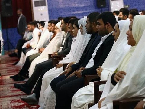 برگزاری آیین ازدواج 313 زوج بوشهری با حضور رئیس جمهور