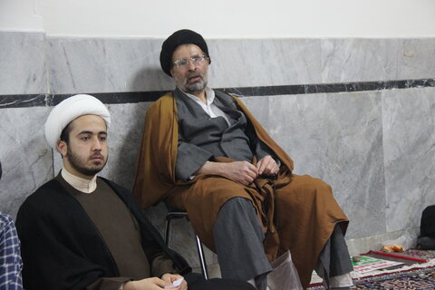تصاویر / حضور مدیر حوزه علمیه استان قزوین در جمع روحانیون وطلاب قزوینی مقیم استان قم
